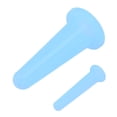 thumbnail image 1 of Face Cupping Set, Portable Facial Vacuum Massage Cups Small 2 PCS  For Salon For Female Blue,Pink, 1 of 8