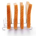 thumbnail image 4 of 2PCS Air Fryer Rack with 4 Barbecue Sticks for Double Basket Air Fryers 304 Stainless Steel Grilling Rack, 4 of 6
