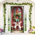 thumbnail image 4 of YWIYIUD 1PC Happy Easter Door Cover Easter Decorations, 71x35 Inch Easter Rabbit Eggs Door Banner Welcome Easter Banner Spring Theme Rabbit Door for Front Door Wall Indoor Outdoor Home Decor, 4 of 7
