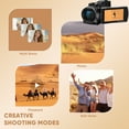 thumbnail image 5 of ORDRO 4K 30FPS Video Camera 64MP Camcorder with IR Night Vision 18X Digital Zoom for Vlog Youtube, 5 of 12