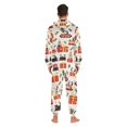 thumbnail image 4 of FORMRS Onesies Pajama for Adults Unisex Hoodie Winter Jumpsuit One Piece Sleepwear, Sizes S-2XL, Christmas Gift Train, 4 of 7