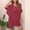 Wine, variant on Gspmoly Summer Dresses for Women 2025, Women'S Dress Ruffle Solid Loose Beach Bikini Top Wedding Dresses for Women Summer Savings Clearance