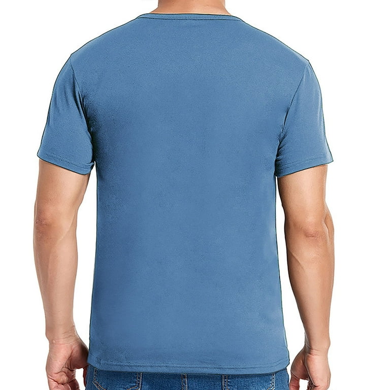 Polo T Shirts for Men Royal Blue Tank Men  outlets Overstock Men  Shirt Design Cheap Stuff Under 50 Cents Mens Baseball tee  of Sales  at  Men's Clothing store