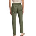 thumbnail image 6 of Women's Drawstring High Waist Pants Straight Leg Casual Trousers with Pocket for Loungewear and Travel Summer Palazzo Pants Flowy Beach Lounge Pants with Pockets, 6 of 6
