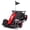 Red, variant on Shininglove 24V Kids Ride-On Go Kart – High-Speed Drifting Car with Adjustable Length (7.5mph, 135lb Capacity)