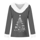 thumbnail image 3 of WILLBEST Playeras Navideñas Mujer Camiseta Informal de Manga Larga y Cuello Redondo Para Las Fiestas. Corte Clásico Disfraces, 3 of 3