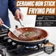 thumbnail image 4 of Juego de ollas y sartenes, juego de utensilios de cocina de 12 piezas con revestimiento de cerámica antiadherente de Chef Daniel Green, libre de PFOA, 4 of 7