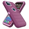 thumbnail image 6 of Compatible with iPhone 12 Pro Max 6.7 Phone Case Hybrid Rugged Shockproof Hard Protective Drop Proof Full Body Heavy Duty Mobile Cell Cover for iPhone12promax 5G i 12s Plus 12pro 12M Women Men Purple, 6 of 7