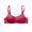 Wine, variant on Lopecy-Sta Women's Everyday Bra Seamless Wireless Lightly Lined Full Coverage Smooth T-Shirt Bra with Adjustable Straps, Soft Breathable Comfortable Bralette for Daily Wear