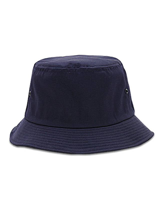 Twill Bucket Hat (Various Size and Color), Navy Small