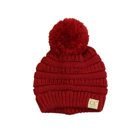 

Pre-owned C.C Unisex Red Winter Hat size: 1-3T
