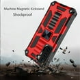 thumbnail image 2 of For Samsung Galaxy S22 Ultra Machine Magnetic Kickstand Hybrid Case Cover, 2 of 5