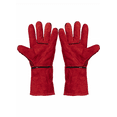 thumbnail image 2 of Gants de Sécurité Rouges à Deux Couches en Cuir de Vachette, Résistants à l'Usure et au Feu, Épais et Résistants, 2 of 4