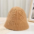 thumbnail image 4 of CoCopeaunts Fisherman Hat Autumn Winter Slouchy Knitting Beanies Hat Stretch Casual Knitting Thickened Warm Cap for Men Women, 4 of 8