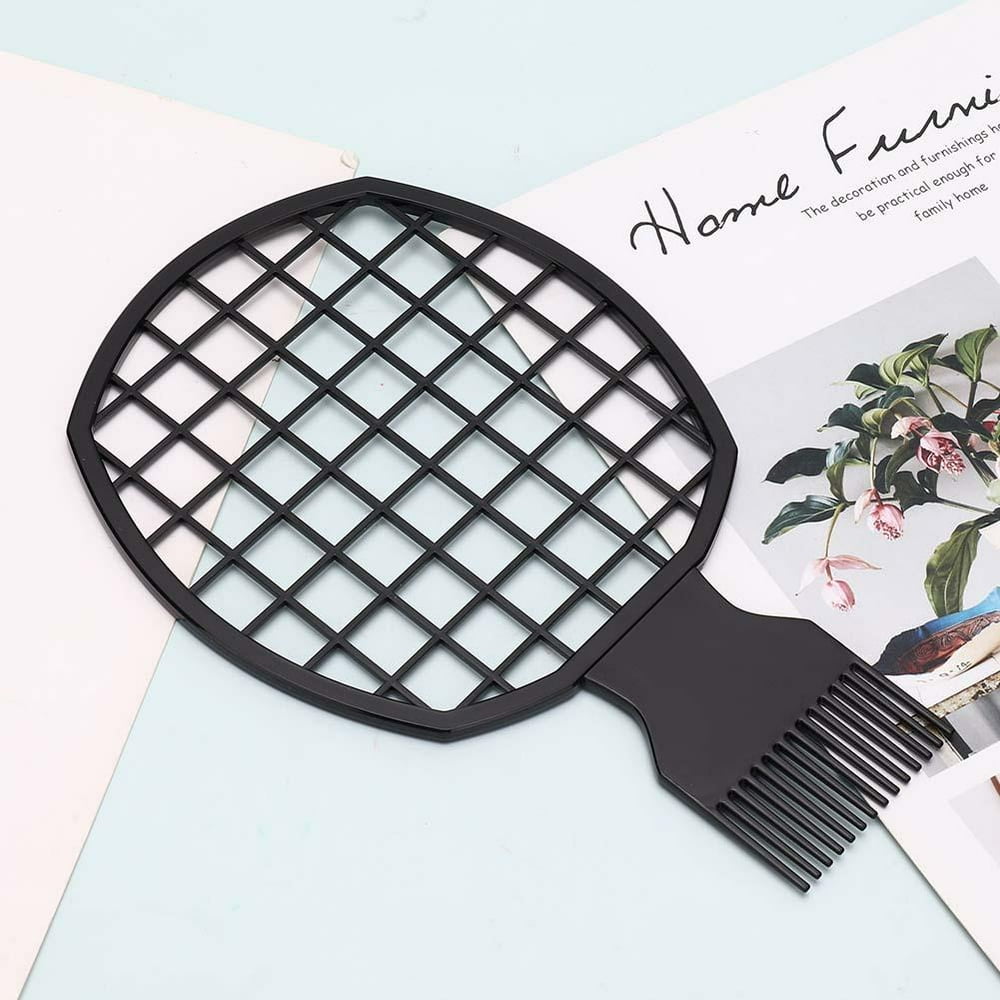 Kritne Men Afro Curly Hair Comb Dreadlocks Tin Foil Hot Perm Comb