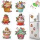 thumbnail image 1 of Imán para Refrigerador Con 6 Uds. Pastel Acrílico Buzón Coche, 1 of 9