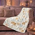 thumbnail image 6 of Pembroke Welsh Corgi Among Roses Autumn, Festive Pet Portrait Pattern, Warm Flannel Blanket for Living Room and Bedroom, Dog Lovers Christmas Gift, Pet Lover Home Decor, 6 of 9