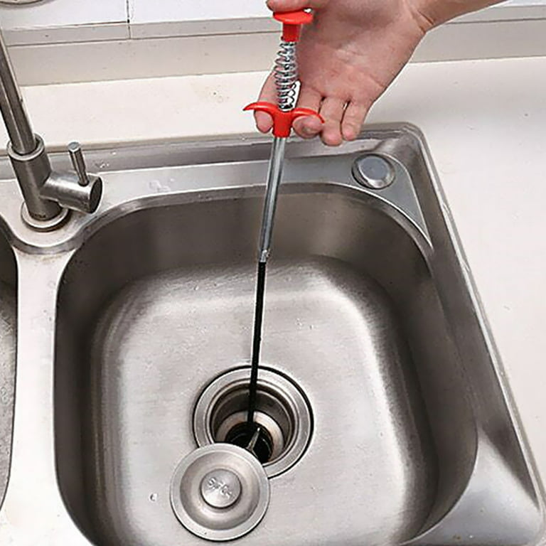Drain Snake Cleaner Drain Auger Flexible Metal Spring Sink Dredge Auger  Plumbing Snake Clog Remover Ultra-long Sewer Dredge - AliExpress