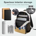 thumbnail image 5 of Yuyamidu Funny Baseball Kids Backpack for Kids 5-9, School Bookbag with Smooth Zippers, Lightweight Shoulder Bag for Elementary Students, 5 of 7