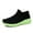 BlackGreen, variant on Men's Shoes Running Casual Breathable Slip on Shoes Walking Lightweight Athletic Sneakers