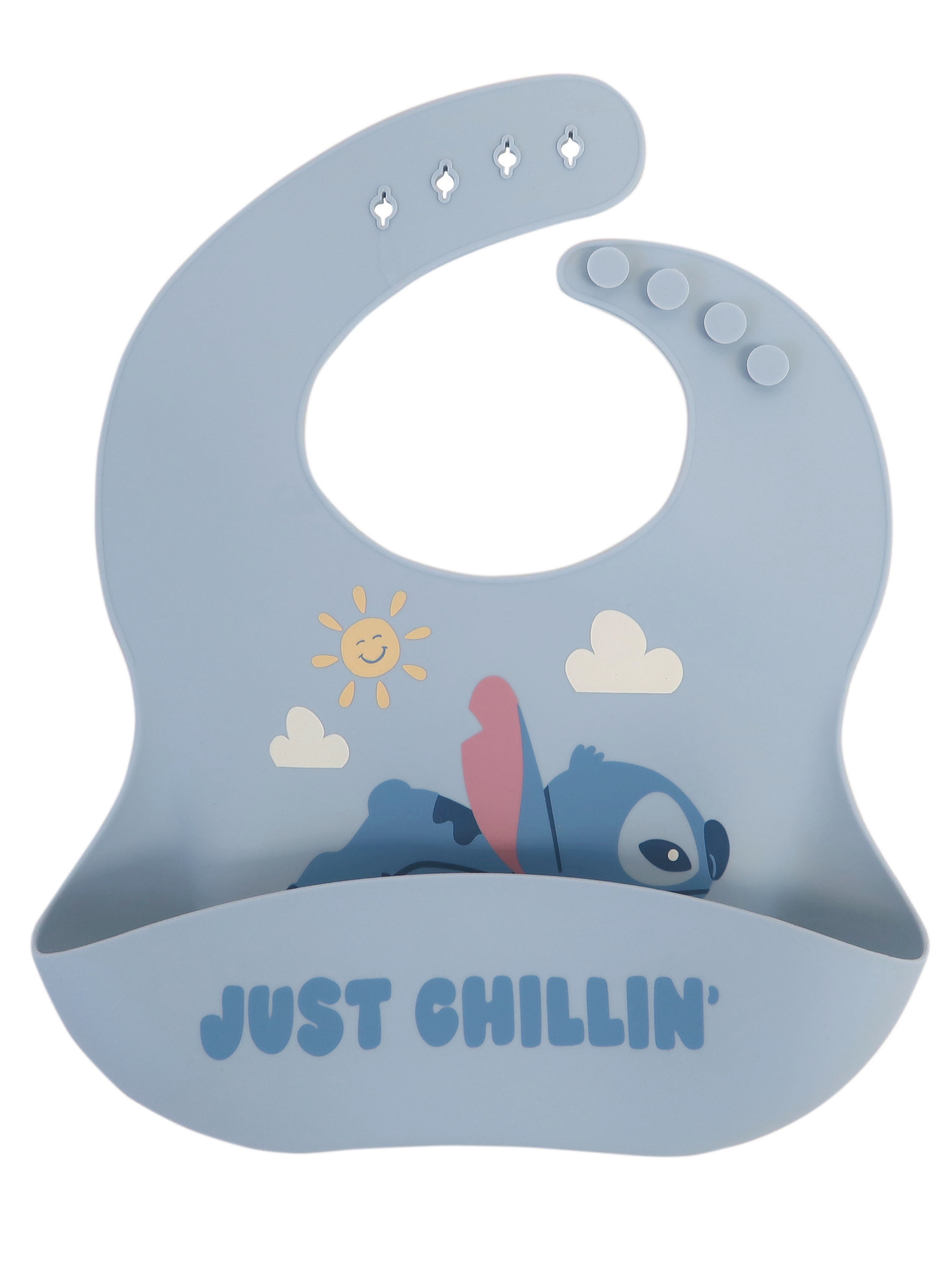 Disney Stitch Silicone Infant Unisex Bib