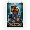thumbnail image 3 of Arizona, Smokey Bear, Only You Can Prevent Wildfires (12x18 Wall Art Poster, Room Decor), 3 of 3