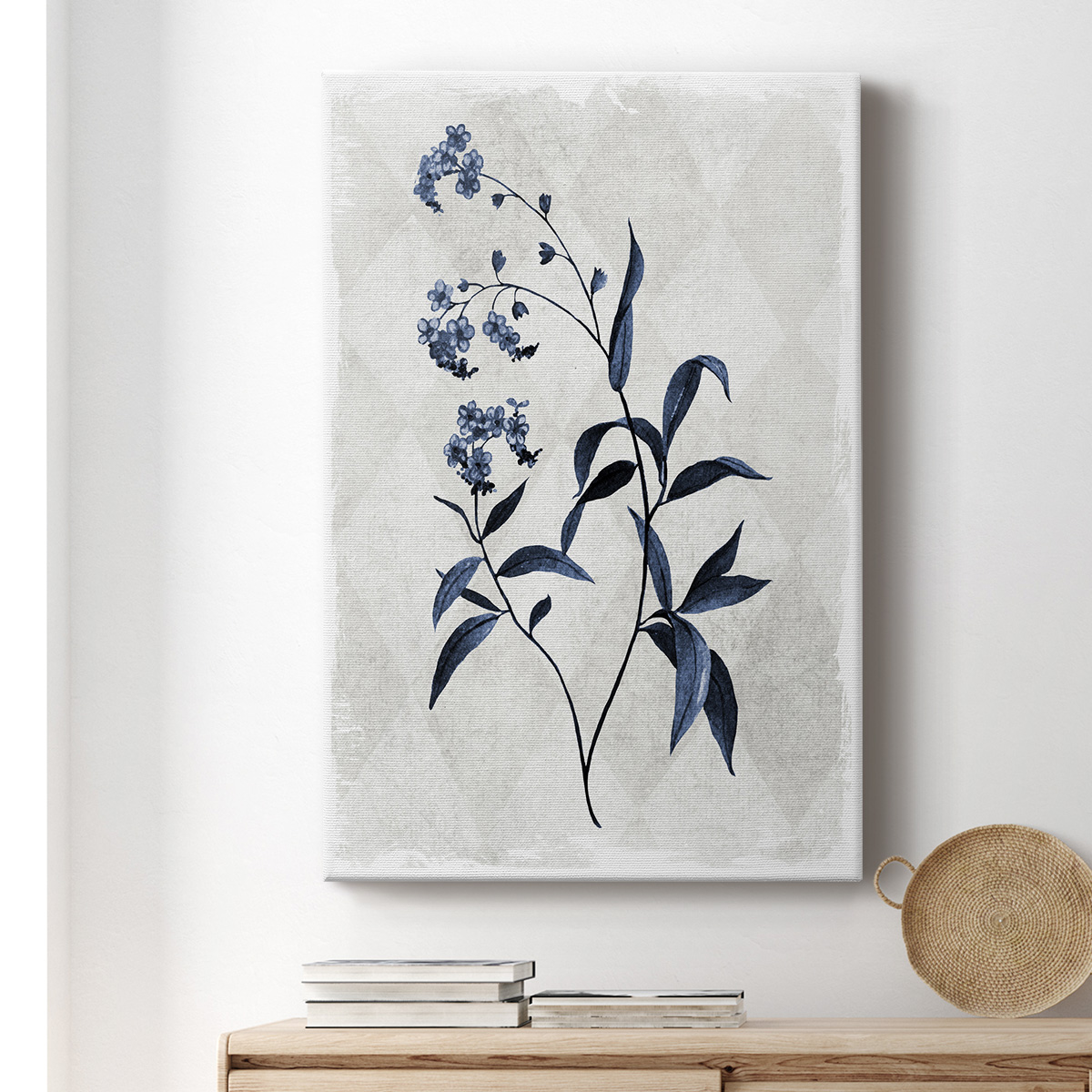 Harlequin Botanical I Premium Gallery Wrapped Canvas - Ready to Hang
