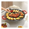 thumbnail image 5 of AORAN Indoor Grills Electric Smokeless – Nonstick Electric Griddle for Indoor Use, Compact & Versatile Cooking for Steaks, Pancakes, and BBQ Black, 5 of 7