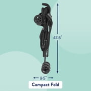 Kolcraft Cloud Umbrella Unisex 9.5 lb. Stroller, Black for Child/Toddler