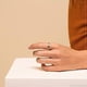 thumbnail image 3 of 3mm 14K Gold Filled Rings for Women Girls Dainty Gold Stacking Stackable Band Thin Gold Thumb Pinky Finger Ring Non Tarnish Comfort Fit Size 4 to 11, 3 of 4