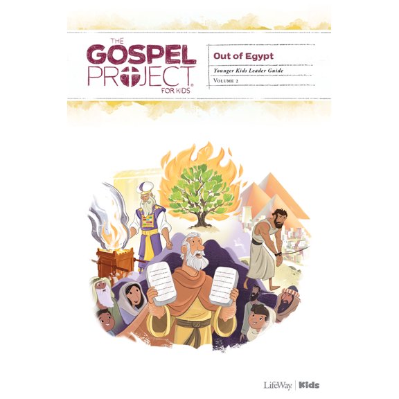 Pre-Owned The Gospel Project for Kids: Younger Kids Leader Guide - Volume 2: Out of Egypt, 2 (Spiral-bound) 1535916435 9781535916431