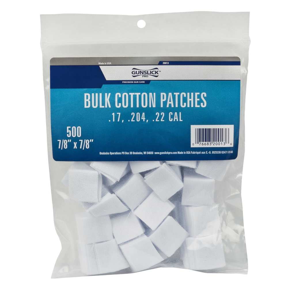 COTTON PATCHES 1722CAL 7/8 500PK
