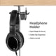 thumbnail image 3 of Gaming Headset Stand, Double Headset Stand - Aluminio Portátil Unive, 3 of 5