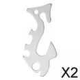 thumbnail image 1 of Tensor de cuerda shamjiam a prueba de viento Acero inoxidable 2 piezas, 1 of 8