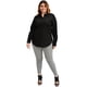 thumbnail image 4 of Blusa camisera entallada Roman Fashion/Tallas Extras, 9512 (Negro) negro 36 Roman Fashion BL-RF-9512-NEGRO-ALL, 4 of 6