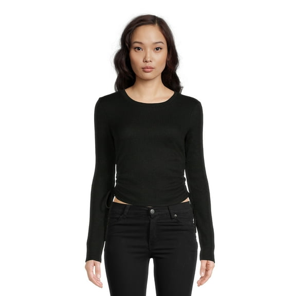 Self Esteem Juniors Cinched Hacci Top