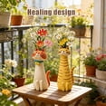 thumbnail image 6 of Handcrafted Cat Flower Vase – Ceramic Whimsical Kitty Planter for Small Flowers, Quirky Desk & Shelf Decor, Boho Home Accent, Unique Gift for Cat Lovers, 6 of 7