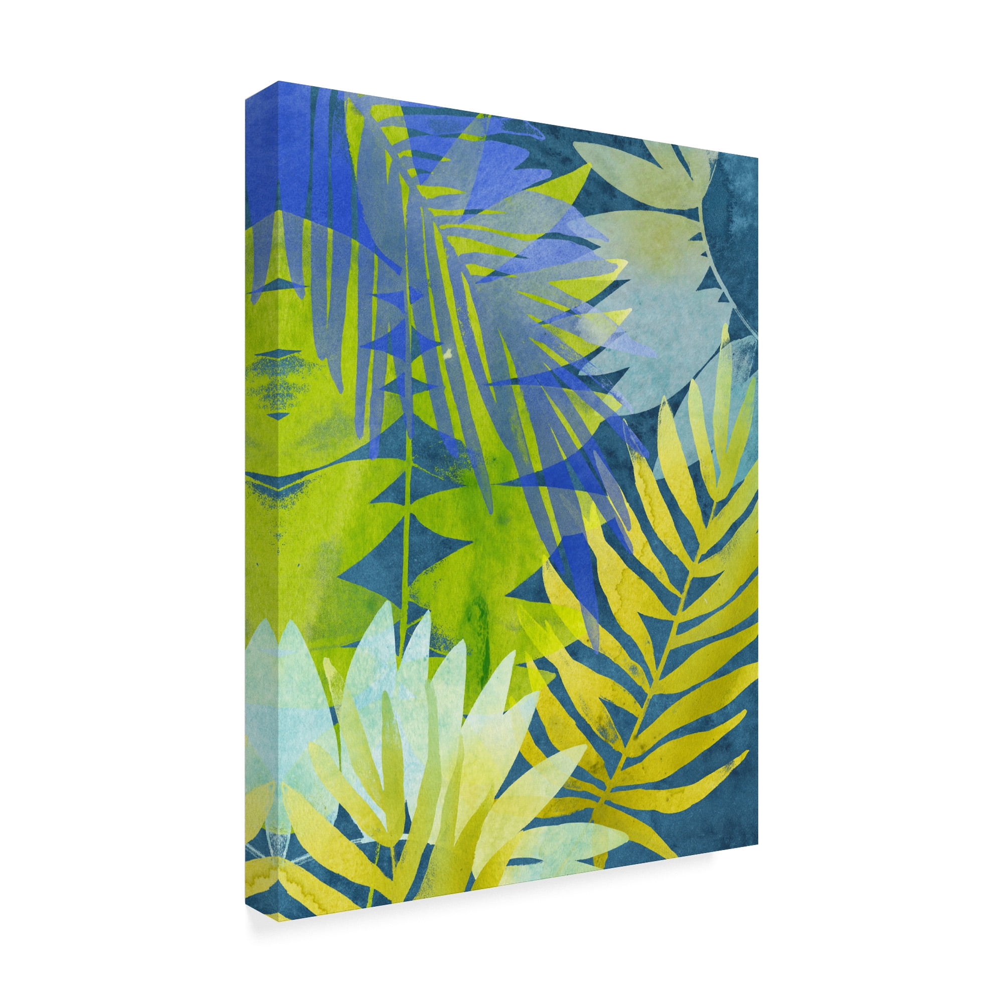 Trademark Fine Art 'Tropical Indigo I' Canvas Art by June Erica Vess