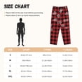 thumbnail image 3 of Rocae Red Buffalo Plaid for Women's Pajama Pants Pj Pants Lounge Pants-Medium, 3 of 6