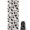 White Cow Black, variant on Gray Cow Expression Pattern Hot Yoga Mat Towel Non Slip for Hot Yoga - Quick-Drying Yoga Mat Cover with 4 Corner Pockets with Travel Bag - Hot Yoga Towel Non Slip Grip Moisture Wicking Sweat 70"x26"