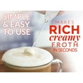 thumbnail image 4 of Zulay Kitchen High Powered Milk Frother Foam Maker for Lattes Matcha Frappe & More - Marble, 4 of 5