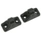 thumbnail image 4 of Clip de soporte de montaje para visera solar, estructura compacta negra resistente a los arañazos, apto para 924, 944, 968, 94473143900, 2 uds., 4 of 12