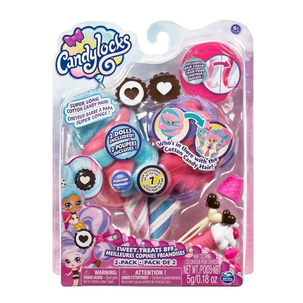 Muñecas Candylocks Mejores Amigas Dulces Caro Chispita con Mía Vainilla