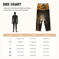 thumbnail image 3 of Fotbe Sunflower Cowboy Hat Cow Pantalones de Pijama para Mujer, Pantalones de Dormir, Pantalones Pj con Cordón y Bolsillos-Small, 3 of 6