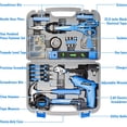 149-piece tool set universal household hand tool set, with wireless ...