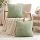 thumbnail image 2 of 2 Packs de Fundas de Almohada Decorativas Bohemias para Sofá, Cama, Decoración Del Hogar, 18x18 Pulgadas, Verde, 2 of 6