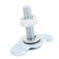 thumbnail image 1 of 10 Pcs Écrou à Double Crantail Fileté pour Rail, Points de Fixation Robustes, Acier au Carbone Galvanisé, Charge de Travail de 2200lbs pour Camionnette, 1 of 7
