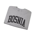 thumbnail image 3 of Bosnia Bosnian Sweatshirt Gifts Crew Neck Shirt Long Sleeve Unisex, 3 of 7