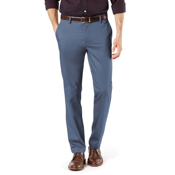 Men's Dockers Signature Khaki Lux Slim-Fit Stretch Pants D1 Ombre Blue