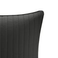 thumbnail image 4 of INK+IVY Camila 1 Piece Euro Sham Cotton Quilted Euro Sham in Black, 4 of 4
